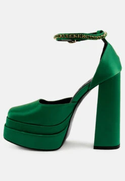 MARTINI Green Sky High Platform Sandals -Rag & Co Shop 4 79409400 f7df 4414 92cb 6abafce2a73d