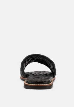 ODALTA Black Handcrafted Quilted Summer Flats -Rag & Co Shop 4 8d1ad81c a577 4827 aa29 3b29671e1f32