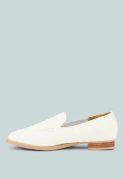 BOUGIE White Organic Canvas Loafers -Rag & Co Shop 4 fa1e76dd e39c 4ea3 916a e09e7b7779a0