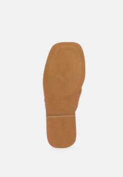 EURA Tan Quilted Leather Flats -Rag & Co Shop 7 7deebac2 e218 47d5 852e 3e0ed3ed168b