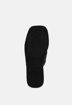 EURA Black Quilted Leather Flats -Rag & Co Shop 7 f5470a44 8260 4724 95d8 8c1e6c618f1c