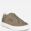 ASHFORD Taupe Fine Suede Handcrafted Sneakers -Rag & Co Shop ASHFORDBeigeFineLeatherHandcraftedSneakers RCSH2948 Beige 8