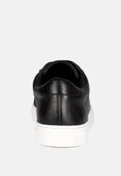 ASHFORD Black Fine Leather Handcrafted Sneakers 13 ASHFORD Black Fine Leather Handcrafted Sneakers -Rag & Co Shop ASHFORDBlackFineLeatherHandcraftedSneakers RCSH2948 Black 10 3b3a250e c822 4e7e 86e7 37a677484642