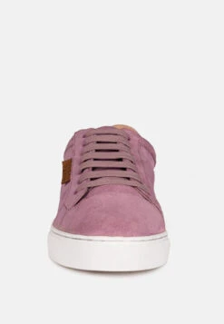 ASHFORD Pink Fine Suede Handcrafted Sneakers -Rag & Co Shop ASHFORDPinkFineLeatherHandcraftedSneakers RCSH2948 Pink 3 6e50c93e 4c40 4b68 87e9 61ffb2ec0ac7