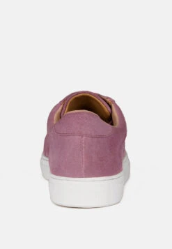 ASHFORD Pink Fine Suede Handcrafted Sneakers -Rag & Co Shop ASHFORDPinkFineLeatherHandcraftedSneakers RCSH2948 Pink 6 ea6187e8 f289 4db3 a3e9 0ece66b868d8