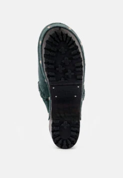 INCA Grey Fine Suede Leather Clogs -Rag & Co Shop BRAGAGreyFineSuedeHandcraftedPlatformSlides RCSH2956 Grey 8