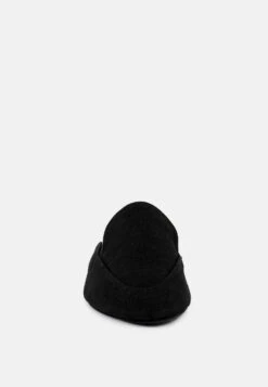 CALICO Black Organic Canvas Mules -Rag & Co Shop CALICOBlackOrganicCanvasMules RCSH3123 Black 6