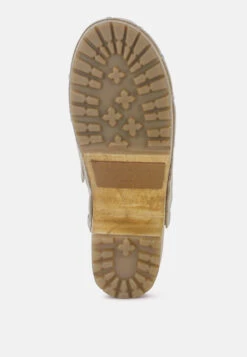CEDRUS Fine Suede Studded Clogs Mules In Beige -Rag & Co Shop CEDRUSFineSuedeStuddedClogMulesinBeige RCSH2783 Beige 8