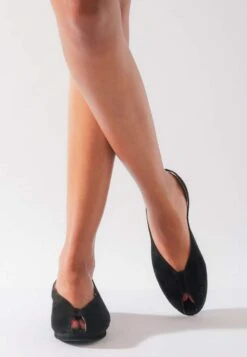 GRETCHEN Black Slingback Flat Sandals -Rag & Co Shop GRETCHENBlackSlingbackFlatSandals RCSH2032 Black 11