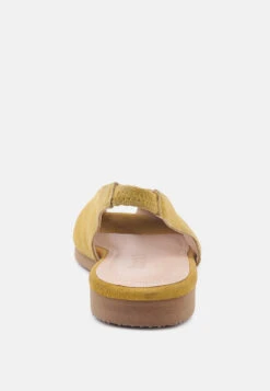 GRETCHEN Mustard Slingback Flat Sandals 13 GRETCHEN Mustard Slingback Flat Sandals -Rag & Co Shop GRETCHENMustardSlingbackFlatSandals RCSH2032 Mustard 4 c11b398a a78d 45c7 9750 c32a3e0b06a4
