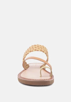 ISIDORA Mustard Braided Leather Flat Sandal -Rag & Co Shop ISIDORAMustardBraidedLeatherFlatSandal RCSH2040 Mustard 5 4aaac57c 8467 4627 ba56 1194ae8ba073