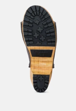 JARRAH Grey Suede Slide Clogs -Rag & Co Shop JARRAHGreySuedeSlideClogs RCSH2780 Grey 3