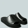JOLIE Platform Black Slip-On