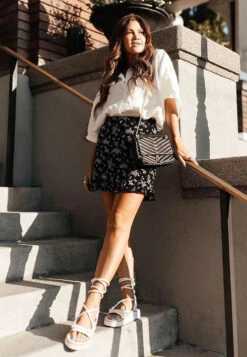 KENDALL Strings Platform Leather Sandal In White -Rag & Co Shop KENDALL RCSH2377 WHITE