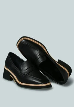 MOORE Lead Lady Loafers In Black 9 MOORE Lead Lady Loafers In Black -Rag & Co Shop MOORELeadladyLoafersinBlack RCSH2376 Black 3