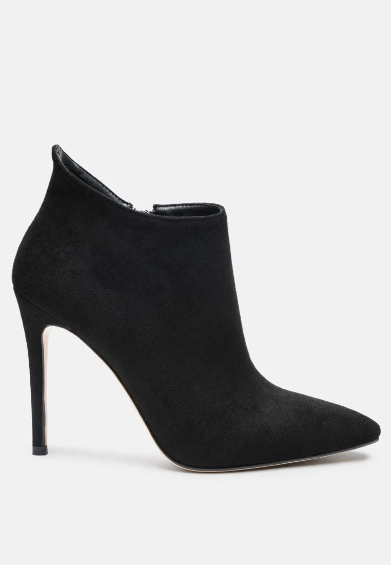 NYXA Stiletto Ankle Boot In Black 4 NYXA Stiletto Ankle Boot In Black - Image 2