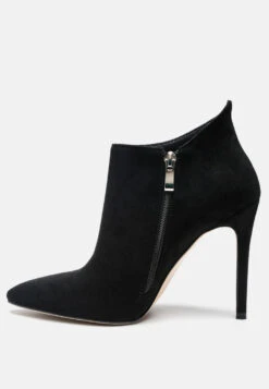 NYXA Stiletto Ankle Boot In Black 11 NYXA Stiletto Ankle Boot In Black -Rag & Co Shop NYXAStilettoAnkleBootinBlack RCSH2663 Black 2