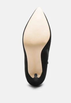 NYXA Stiletto Ankle Boot In Black 13 NYXA Stiletto Ankle Boot In Black -Rag & Co Shop NYXAStilettoAnkleBootinBlack RCSH2663 Black 4