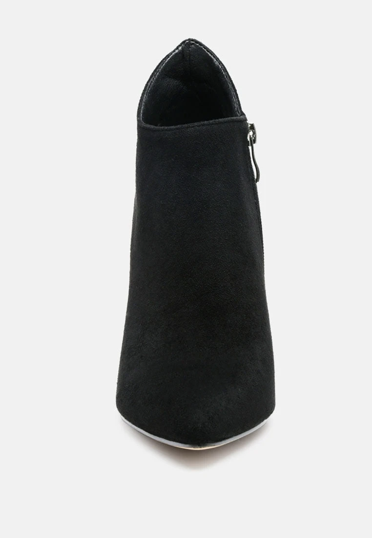 NYXA Stiletto Ankle Boot In Black 5 NYXA Stiletto Ankle Boot In Black - Image 3