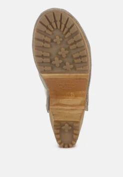 OCHROMA Vintage Patchwork Suede Mule Clogs In Olive -Rag & Co Shop OchromaVintagePatchworkSuedeMuleClogsinOlive RCSH2785 Olive 8