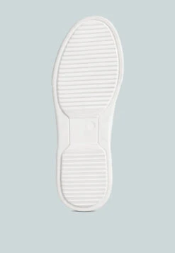 SCHICK Lace Up Leather Sneakers In Tan -Rag & Co Shop SCHICKLaceUpLeatherSneakersinWhiteTanRCSH4203White Tan 9