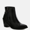 VIVIANA Black Ankle Boots With Zipper -Rag & Co Shop VIVIANABlackAnkleBootswithZipper RCSH1960 Black 3 936e417c db56 428a 83c0 a899cfeccc82