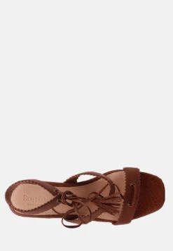 ZENA Brown Croc Texture Leather Sandal -Rag & Co Shop ZENABrownCrocTextureLeatherSandal RCSH2102 Brown 1 459cf01b 50a4 46db a965 ac8afc107f66