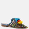 ZOOEY Colorful Woven Flat Mules -Rag & Co Shop ZOOEYColorfulWovenFlatMules RCSH 09 Multi 7