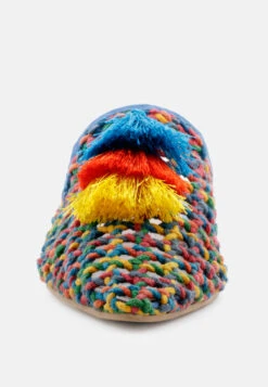 ZOOEY Colorful Woven Flat Mules -Rag & Co Shop ZOOEYColorfulWovenFlatMules RCSH 09 Multi 8