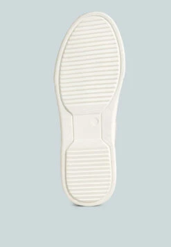 ENDLER Color Block Leather Sneakers In White -Rag & Co Shop endlercolorblockleathersneakers RCSH4205 off white 10