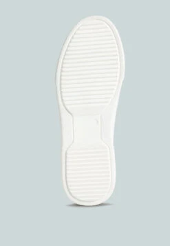 MAGULL Solid Lace Up Leather Sneakers In White 16 MAGULL Solid Lace Up Leather Sneakers In White -Rag & Co Shop magullsolidlaceupleathersneakers RCSH4206 white 8 Copy